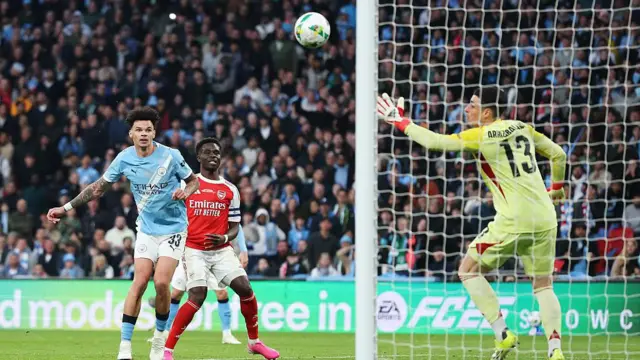 O'Reilly scores his second of the match