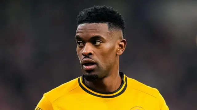Nelson Semedo of Wolverhampton Wanderers FC looks on during the Premier League match between Wolverhampton Wanderers FC and Southampton FC at Molineux