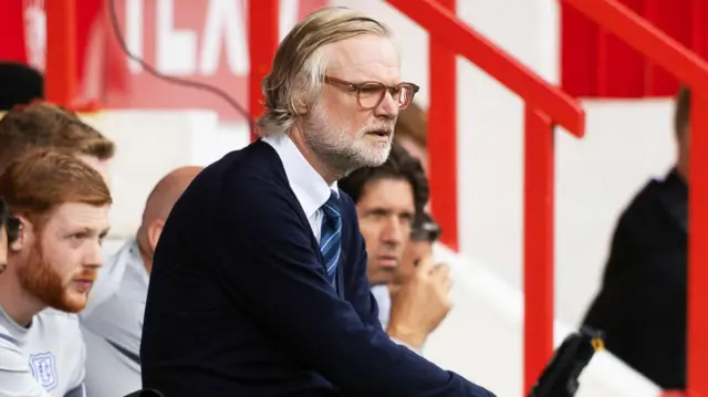 Dundee manager Steven Pressley