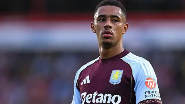 Jacob Ramsey playing for Aston Villa