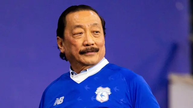 Cardiff City owner Vincent Tan