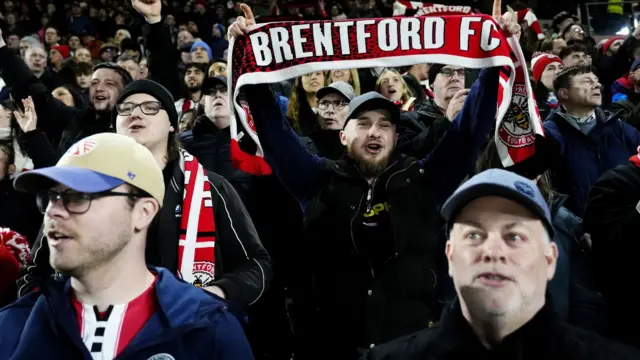 Brentford fans