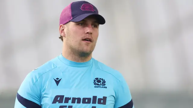 Duhan van der Merwe misses out on Gregor Townsend's squad to face England