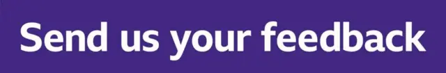 Send us your feedback banner