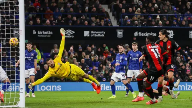 Dango Outarra scores for Bournemouth