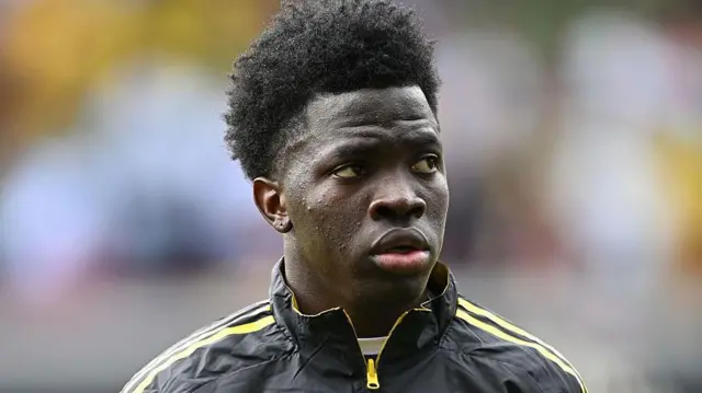 Kaheim Dixon on international duty with Jamaica