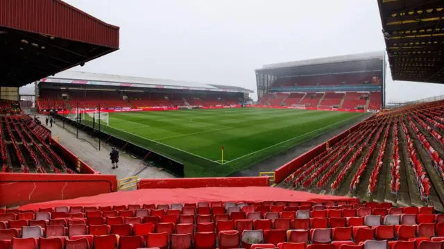 General view of Pittodrie