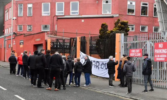 United fans banner