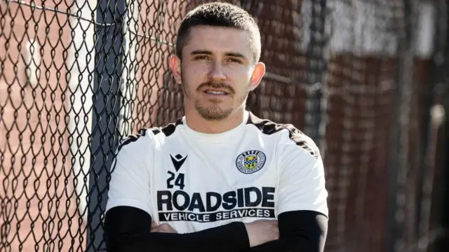St Mirren's Declan John
