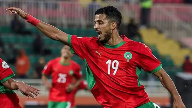 Morocco striker Ayoub Mouloua