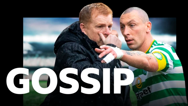 Neil Lennon and Scott Brown