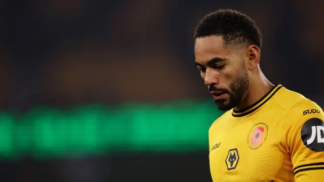 Wolverhampton Wanderers looks on following a draw in the Premier League match between Wolverhampton Wanderers FC and Crystal Palace FC at Molineux on November 02, 2024