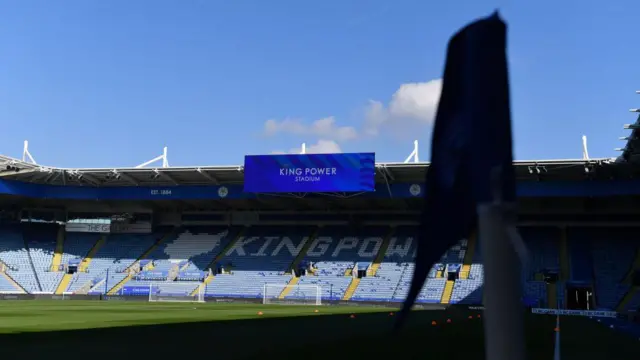 A general view of King Power Stadium before the Premier League match between Leicester City and AFC Bournemouth at King Power Stadium 