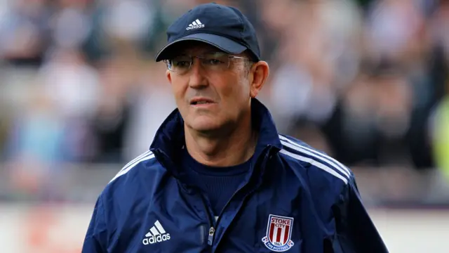 Former Stoke City manager Tony Pulis