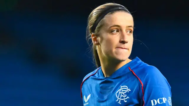 Rangers player Laura Berry