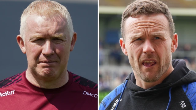 Dermot McCabe and Andy Moran