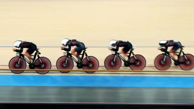 GB team pursuit quartet in cation