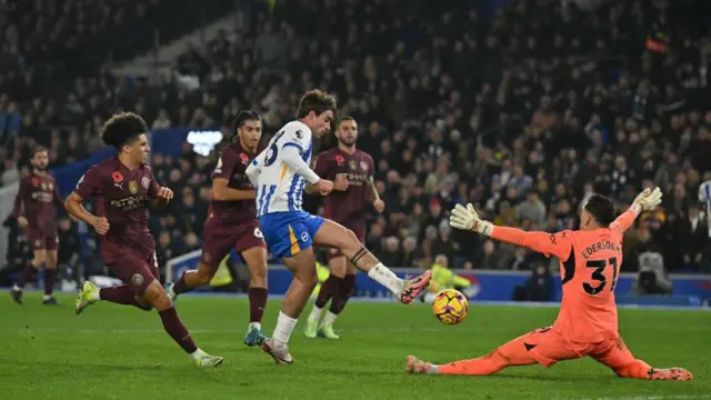 Matt O'Riley scores for Brighton