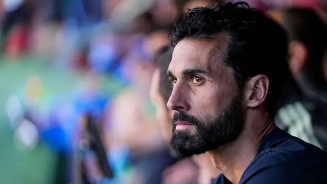 A close-up image of Alvaro Arbeloa