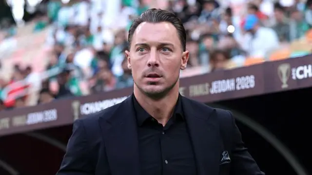 Matthias Jaissle, Head Coach of Al Ahli looks on prior to the AFC Champions League Quarter Final match between Al Ahli and Johor Darul Ta'zim