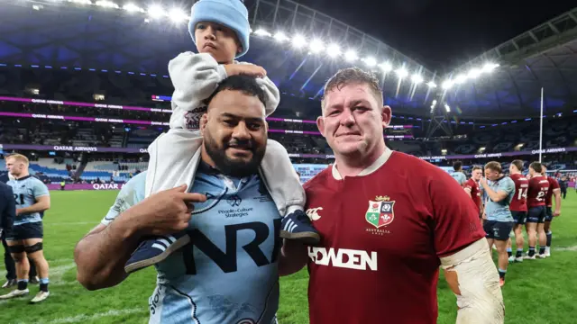 Taniela Tupou and Tadhg Furlong