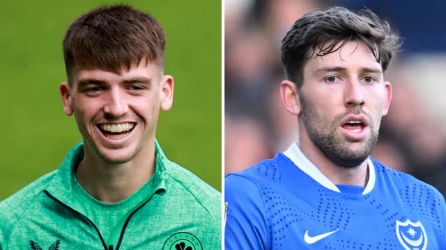 Andrew Moran (left) and Callum Lang (right)