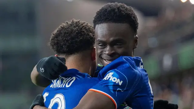 Tyrique George and Jadon Sancho