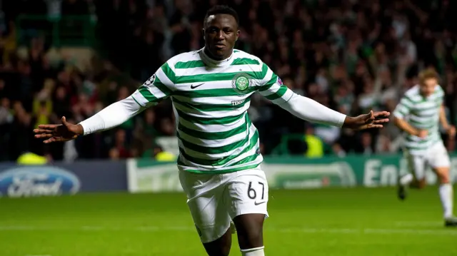 Victor Wanyama during his time at Celtic