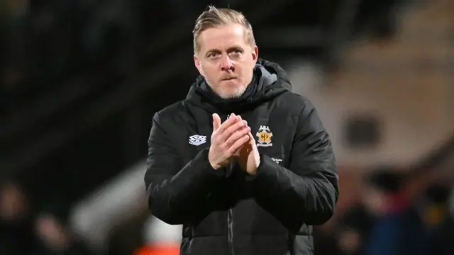 Garry Monk applauds Cambridge fans 