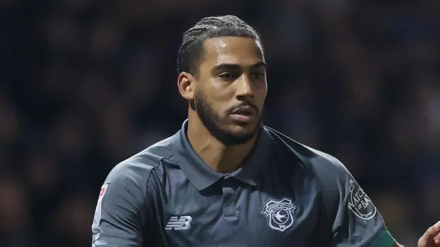 Andy Rinomhota in action for Cardiff last season