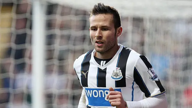 Yohan Cabaye of Newcastle