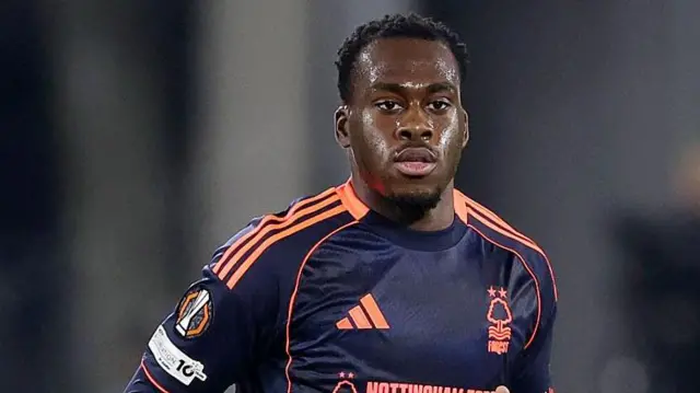 Arnaud Kalimuendo for Nottingham Forest