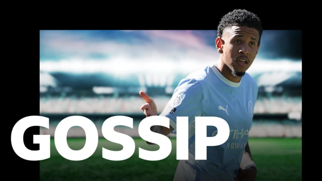 BBC Sport gossip graphic - Savinho pictured
