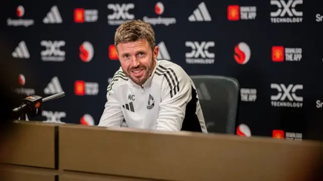 Manchester United head coach Michael Carrick