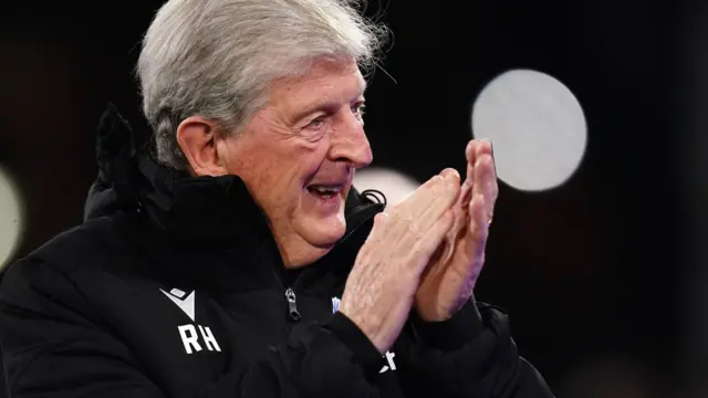 Roy Hodgson applauds