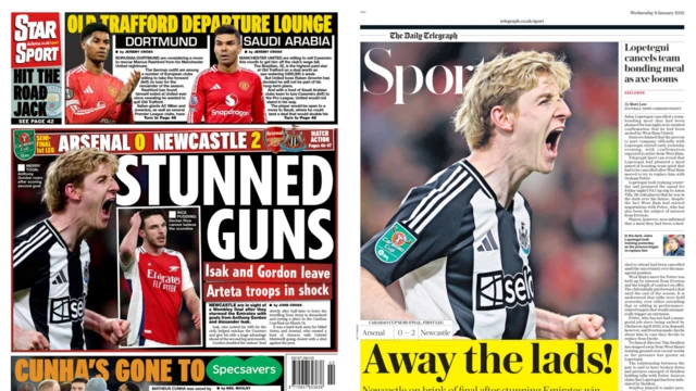 Star and Telegraph back pages