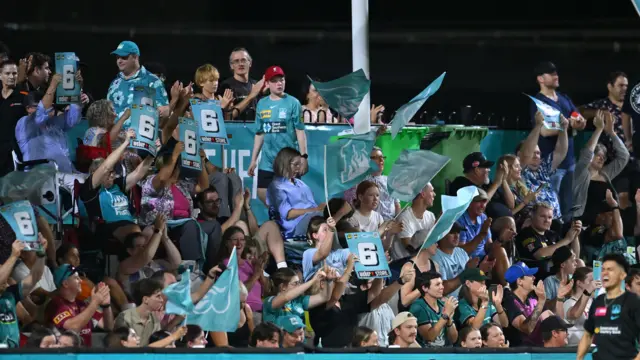 Brisbane Heat fans