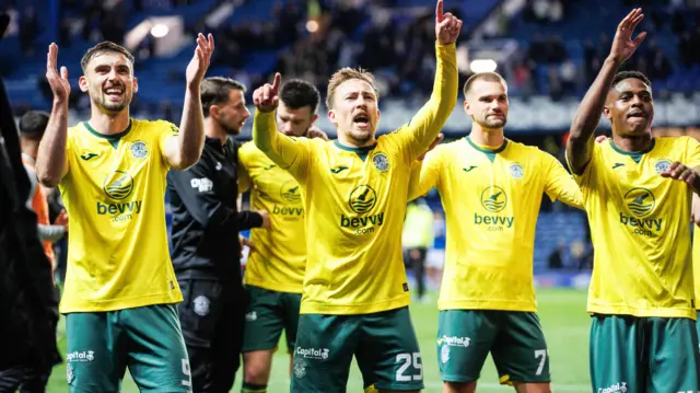 Hibs players