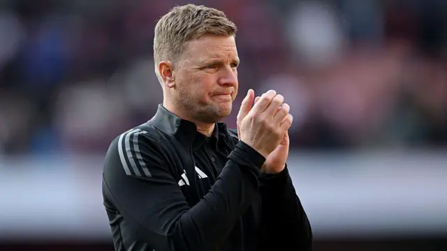 Eddie Howe managing Newcastle