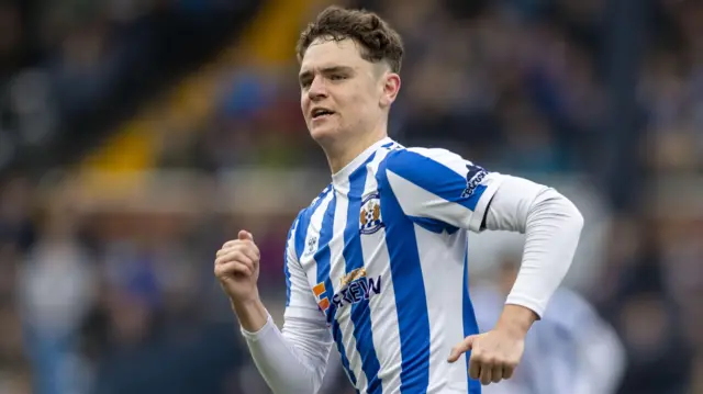 Bobby Wales in action for Kilmarnock