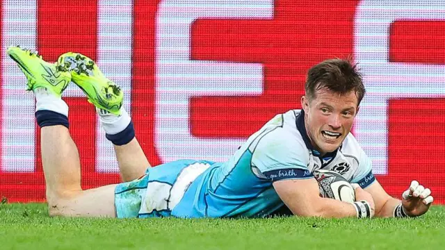 Scrum-half George Horne scored two tries against Maori All Blacks on Saturday