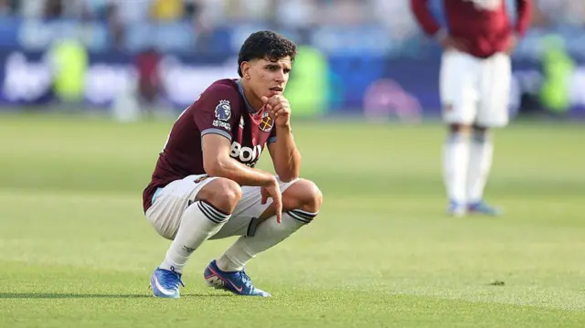 Mateus Fernandes of West Ham