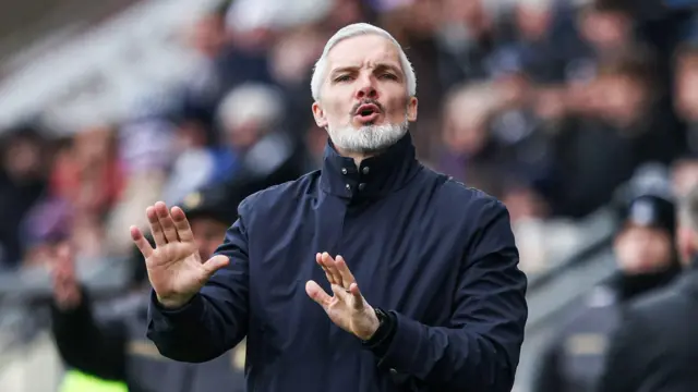 Dundee United manager Jim Goodwin