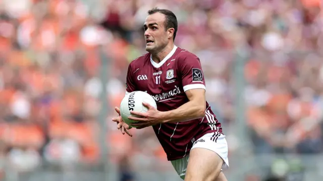 Galway's John Maher in possession