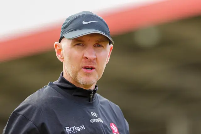 Derry manager Paddy Tally