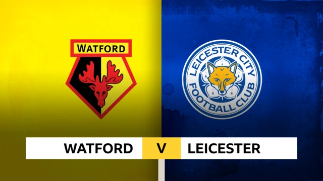 Watford v Leicester graphic