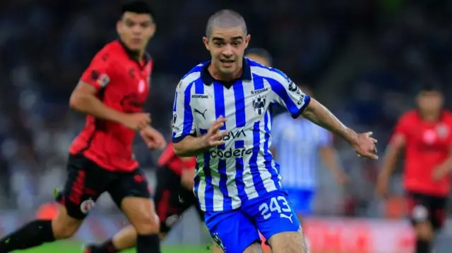 Cesar Garza in action for Monterrey