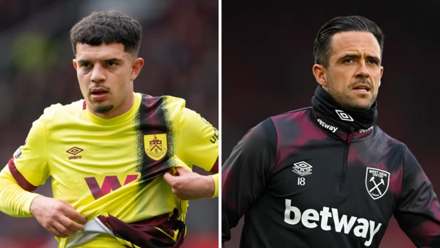 Split image of Zeki Amdouni and Danny Ings