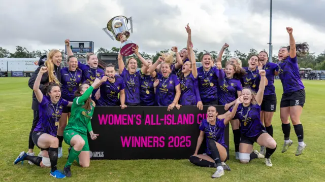 Wexford celebrate winning All-Island Cup