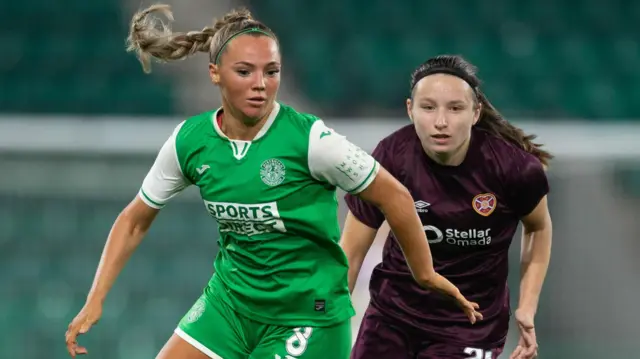 Hibs v Hearts SWPL